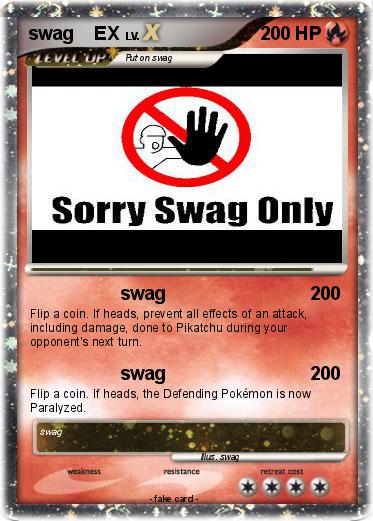 Pokemon swag    EX