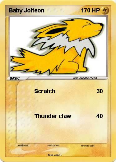 Pokemon Baby Jolteon