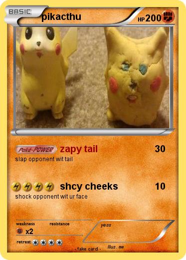 Pokemon pikacthu