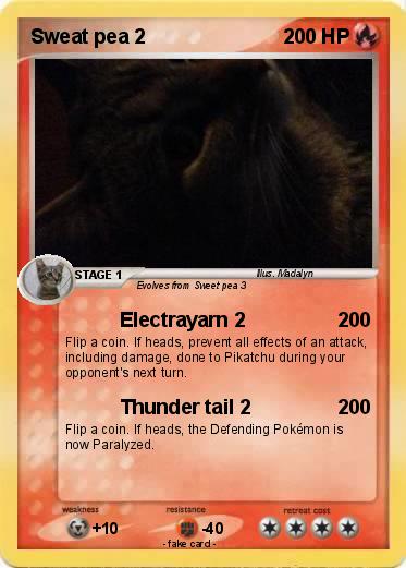 Pokemon Sweat pea 2