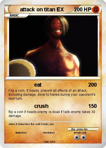 Pokemon attack on titan EX