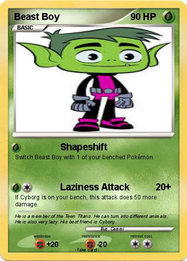 Pokemon Beast Boy