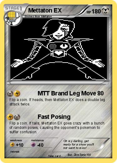 Pokemon Mettaton EX