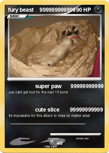 Pokemon fury beast    999999999999