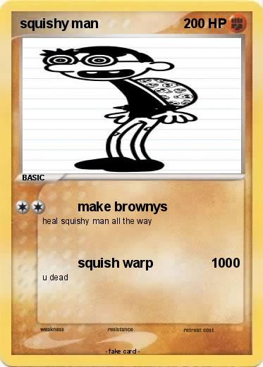 Pokemon squishy man