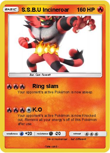 Pokemon S.S.B.U Incineroar