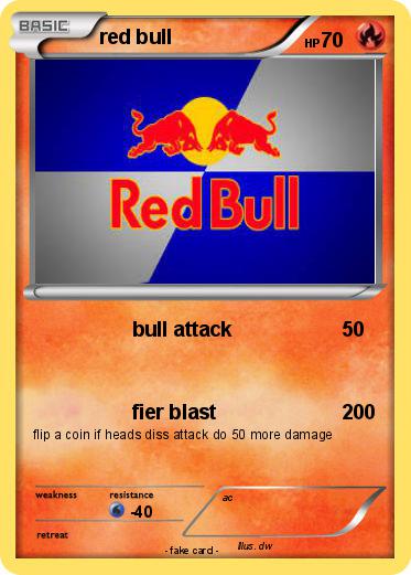 Pokemon red bull