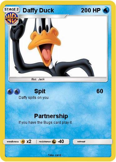 Pokemon Daffy Duck
