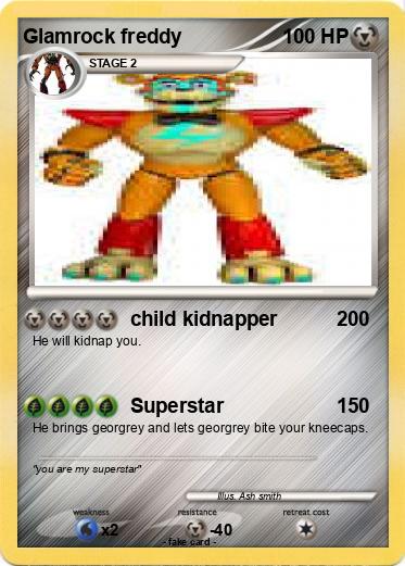 Pokemon Glamrock freddy