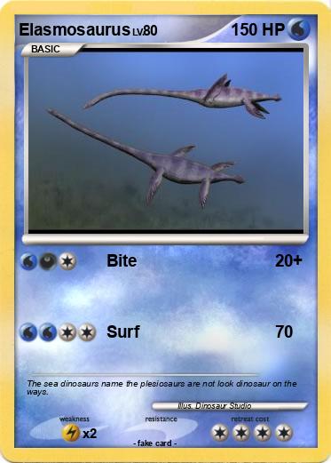 Pokemon Elasmosaurus