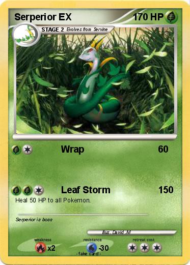 Pokemon Serperior EX