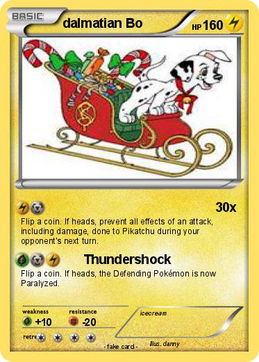Pokemon dalmatian Bo