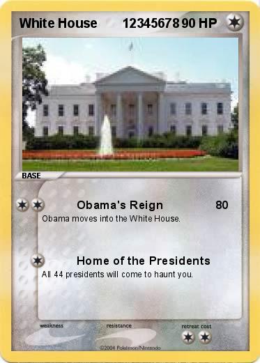 Pokemon White House       12345678