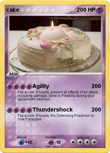 Pokemon cake