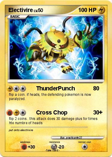 Pokemon Electivire