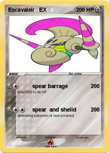 Pokemon Escavaleir   EX