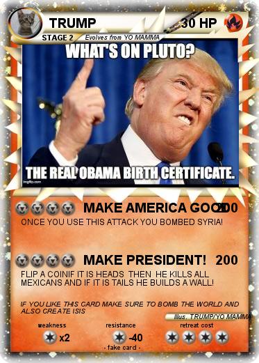 Pokemon TRUMP