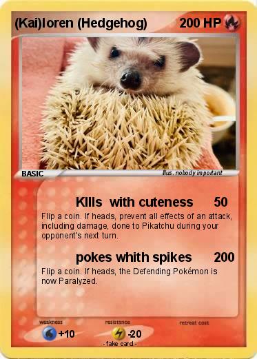 Pokemon (Kai)loren (Hedgehog)