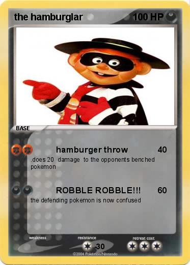 Pokemon the hamburglar