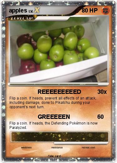 Pokemon apples