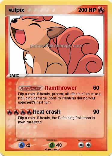 Pokemon vulpix
