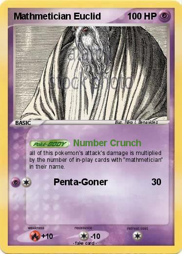 Pokemon Mathmetician Euclid