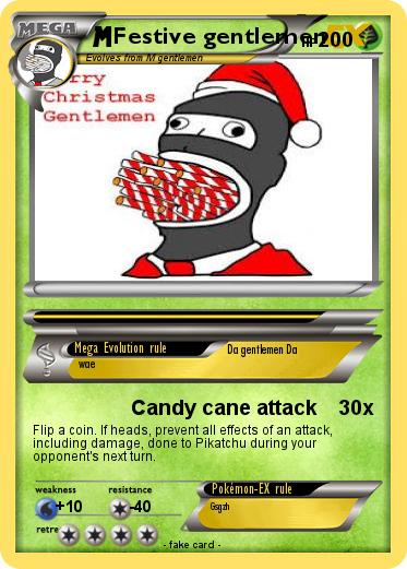 Pokemon Festive gentlemen
