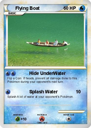 Pokemon Flying Boat