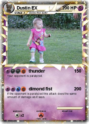 Pokemon Dustin EX
