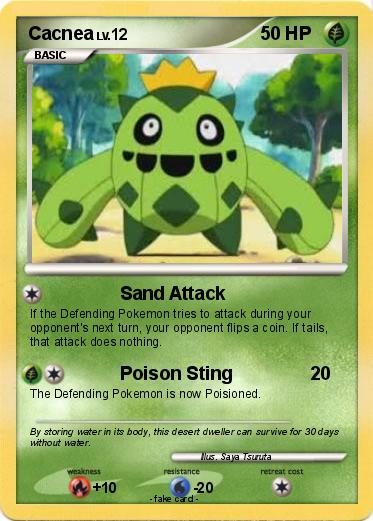 Pokemon Cacnea