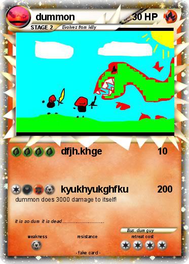 Pokemon dummon