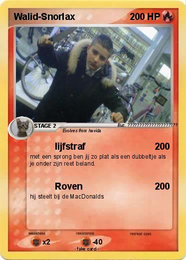 Pokemon Walid-Snorlax