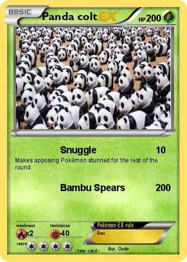 Pokemon Panda colt