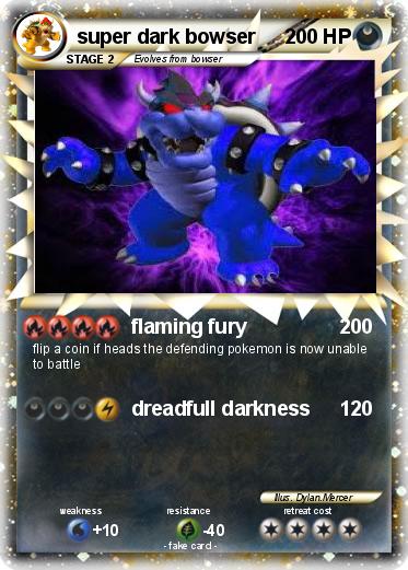 Pokemon super dark bowser