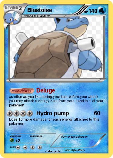 Pokemon Blastoise