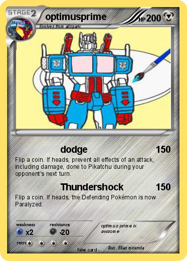 Pokemon optimusprime