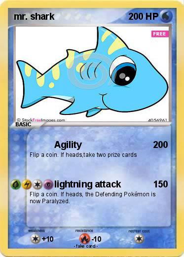 Pokemon mr. shark