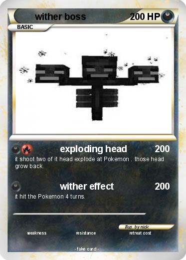 Pokemon wither boss