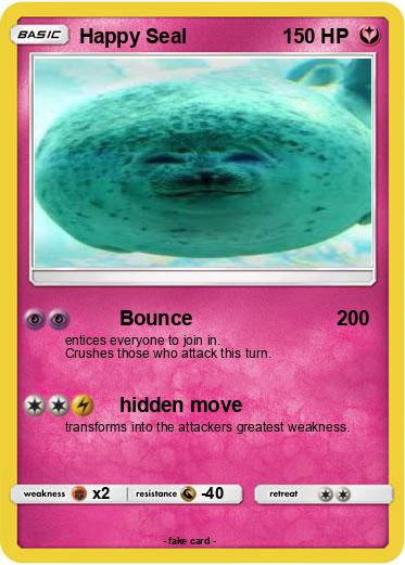 Pokemon Happy Seal