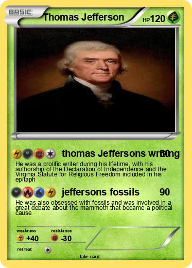 Pokemon Thomas Jefferson