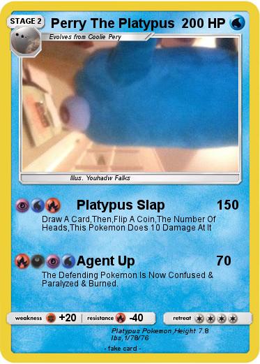 Pokemon Perry The Platypus