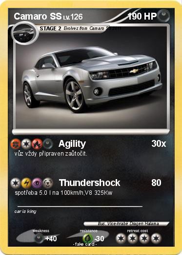 Pokemon Camaro SS