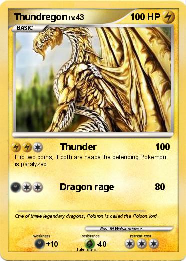 Pokemon Thundregon