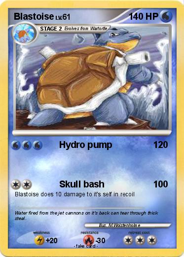 Pokemon Blastoise