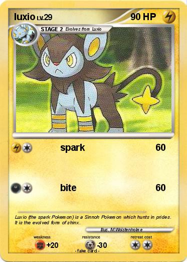 Pokemon luxio