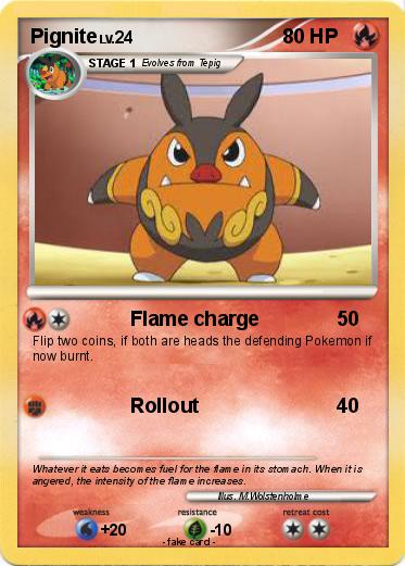 Pokemon Pignite