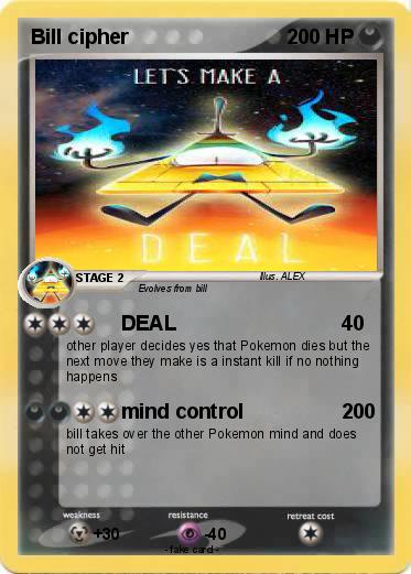 Pokemon Bill cipher