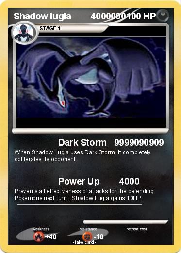 Pokemon Shadow lugia        4000000