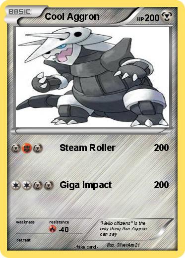 Pokemon Cool Aggron