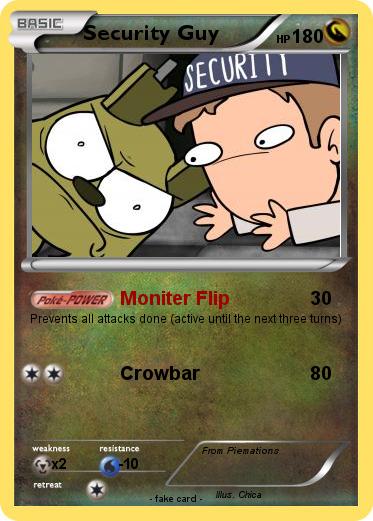 Pokemon Security Guy